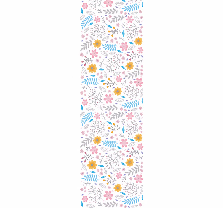 Tapeta kwiaty Bez szwu wzór stokrotka - TenStickers