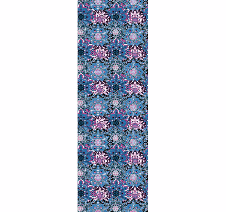 Tapeta ornament Warstwowe pióra mandali - TenStickers