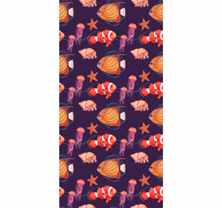 Tapeta ryby zespół wodny - TenStickers
