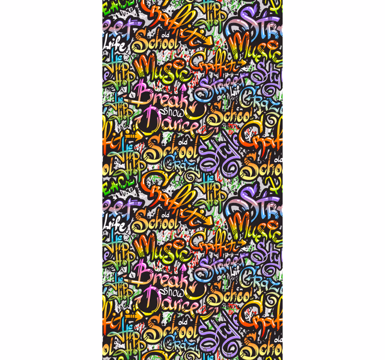 Tapeta z napisami napis graffiti - TenStickers