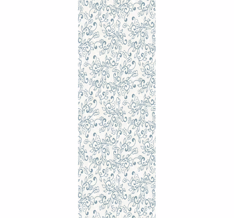 Tapeta kwiaty eleganckie kwiatki - TenStickers