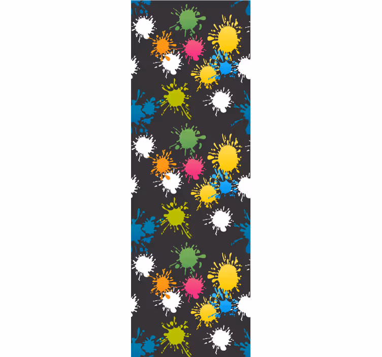 Tapeta dla nastolatka w wzory plamiste - TenStickers