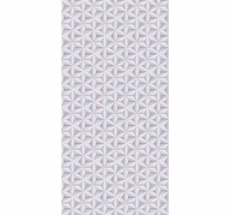 Tapeta geometrczyna geometryczne tłoczenie - TenStickers