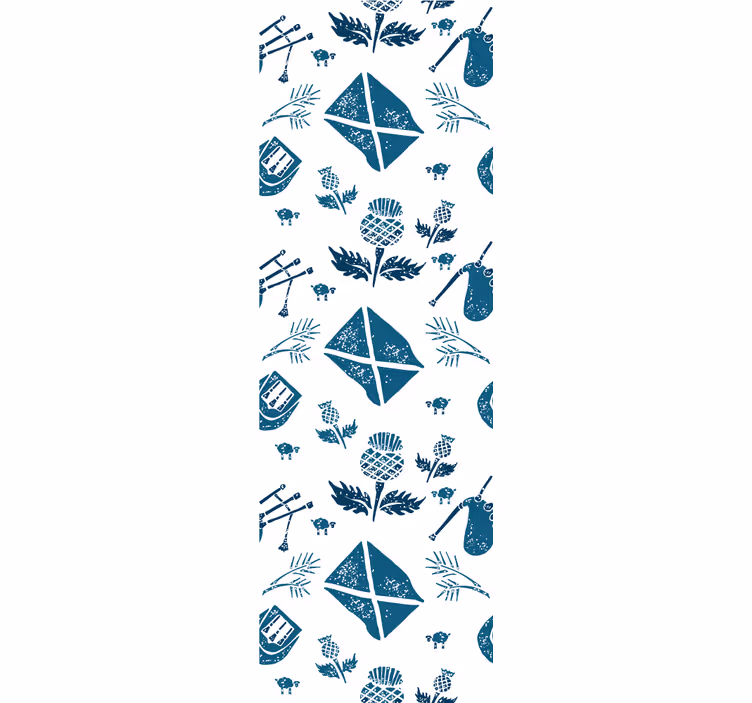 Tapeta do salonu w stylu średniowiecznym - TenStickers