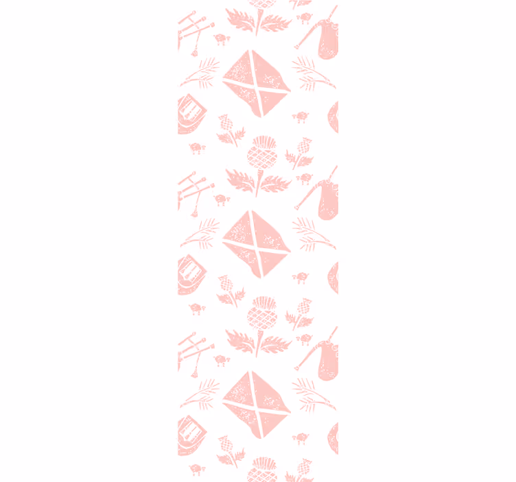Tapeta ornament geometryczne botaniki - TenStickers