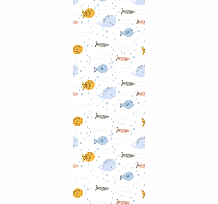 Tapeta ryby motyw wodny - TenStickers