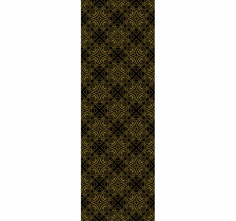 Tapeta ornament skomplikowane wzory geometryczne - TenStickers