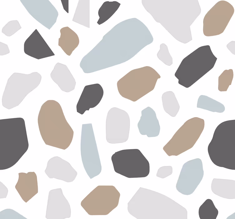 Tapeta kamienie szary lastryko - TenStickers