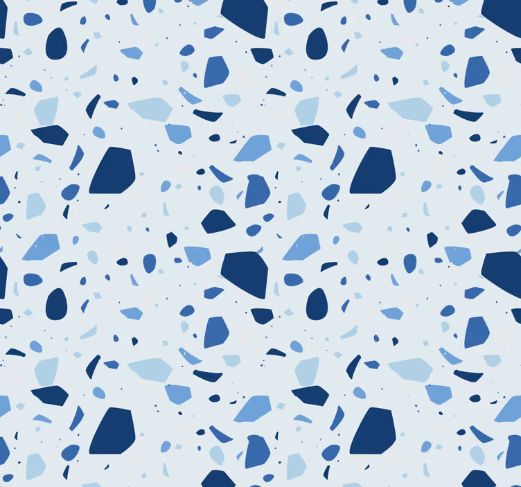Tapeta geometrczyna geometryczne plamki - TenStickers