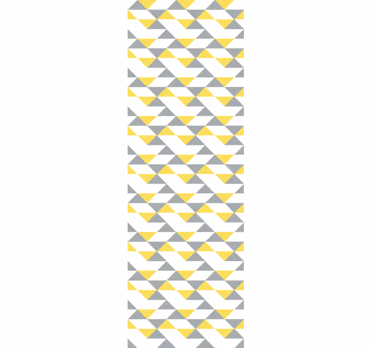 Tapeta geometrczyna geometryczny trójkąt - TenStickers