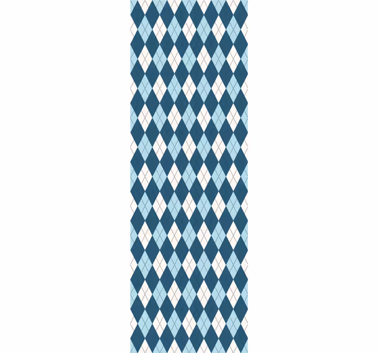 Tapeta geometrczyna diamentowy arlekin - TenStickers