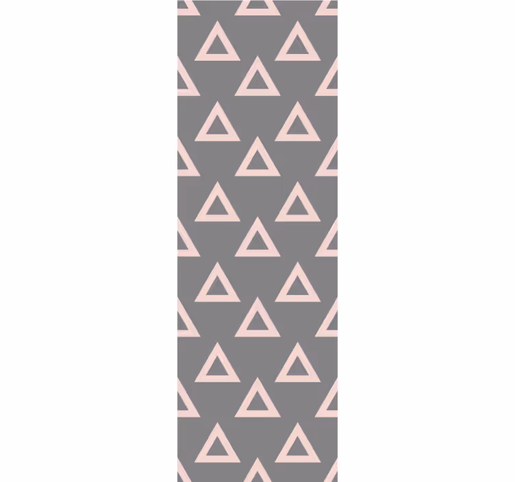 Tapeta geometrczyna motywy trójkątne - TenStickers