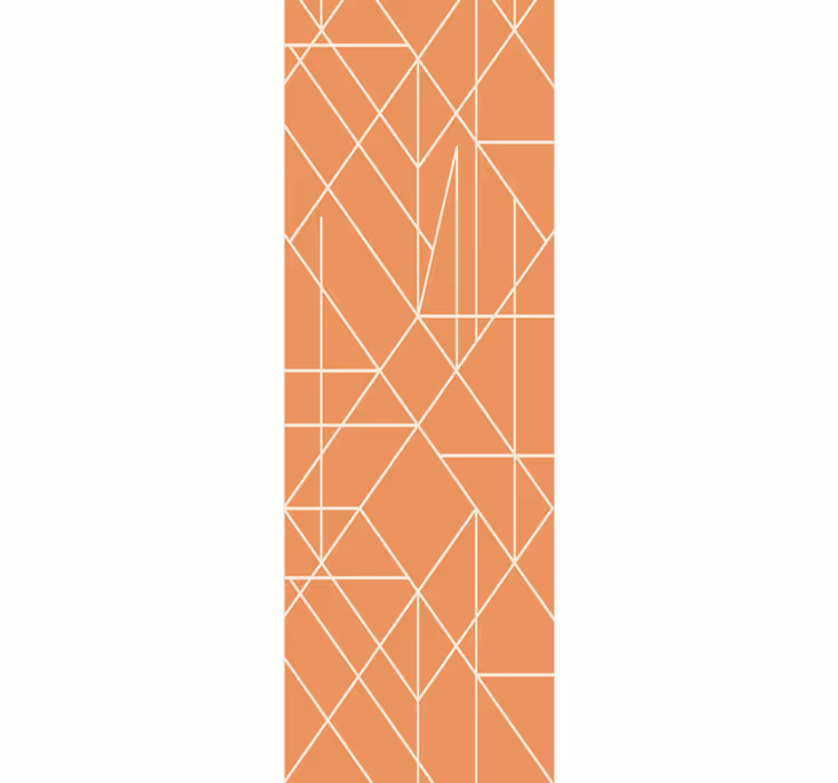 Tapeta geometrczyna geometryczny liniowy - TenStickers