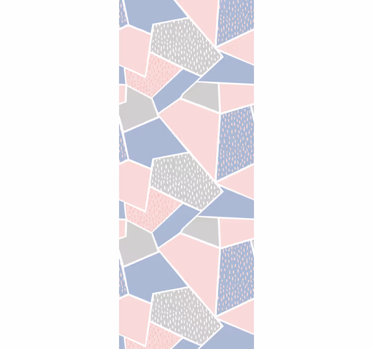 Tapeta geometrczyna geometryczny kolaż - TenStickers
