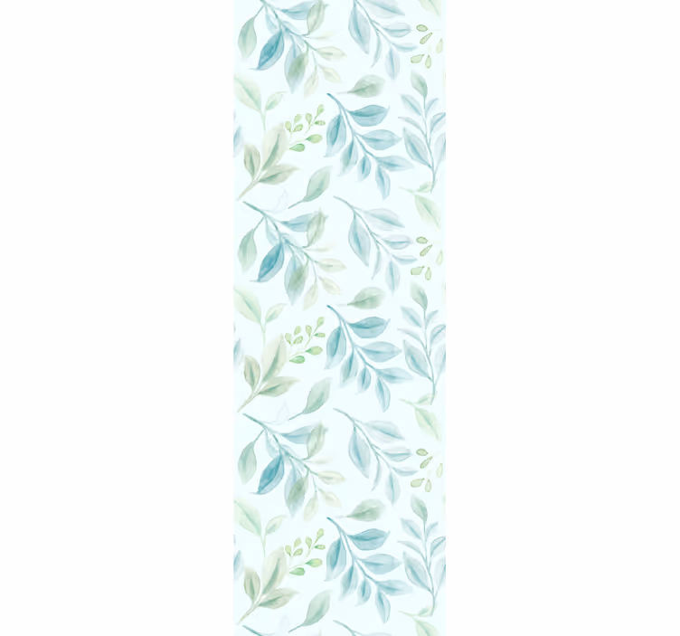 Tapeta liście eleganckie liście - TenStickers