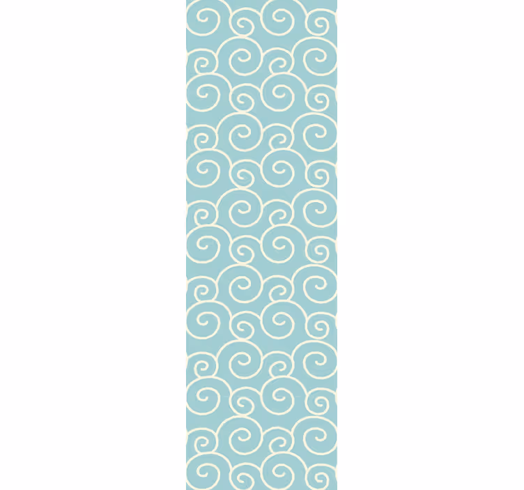 Tapeta ornament wirujące spirale - TenStickers
