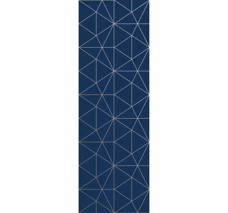 Tapeta geometrczyna motyw linii geometrycznej - TenStickers