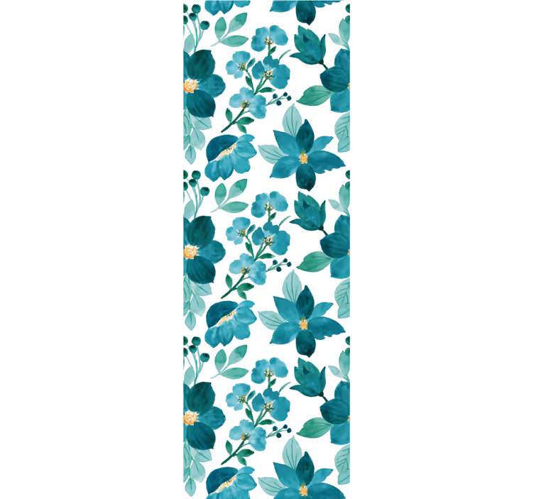 Tapeta kwiaty kwiatowy kwiat botaniczny - TenStickers
