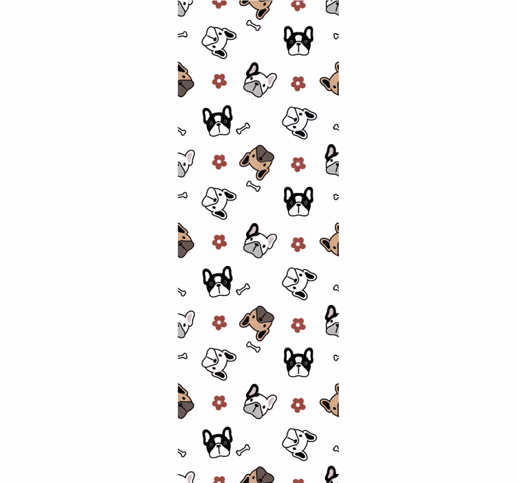 Tapeta pies zespół doodle psów - TenStickers