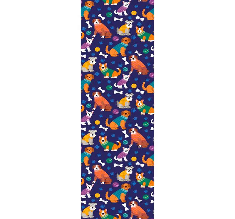 Tapety ze zwierzętami zabawne wzory zwierząt - TenStickers