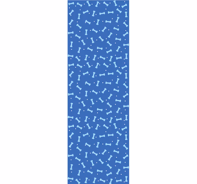 Tapeta psy geometryczny motyw kości - TenStickers
