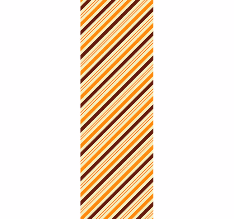 Tapeta poziomy wzór wzór w ukośne paski - TenStickers