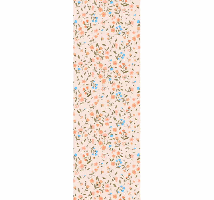 Tapeta kwiaty kwiatowy urok - TenStickers