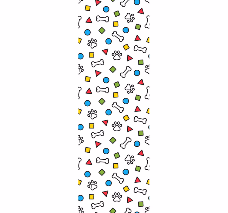 Tapeta pies zabawne motywy zwierząt domowych - TenStickers