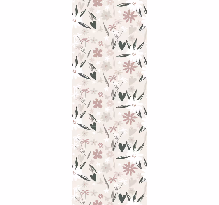Tapeta kwiaty kwiatowo-botaniczny - TenStickers
