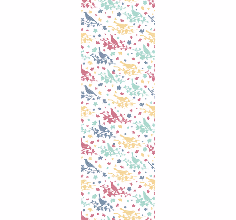 Tapeta ptaki motyw wzoru ptaka - TenStickers