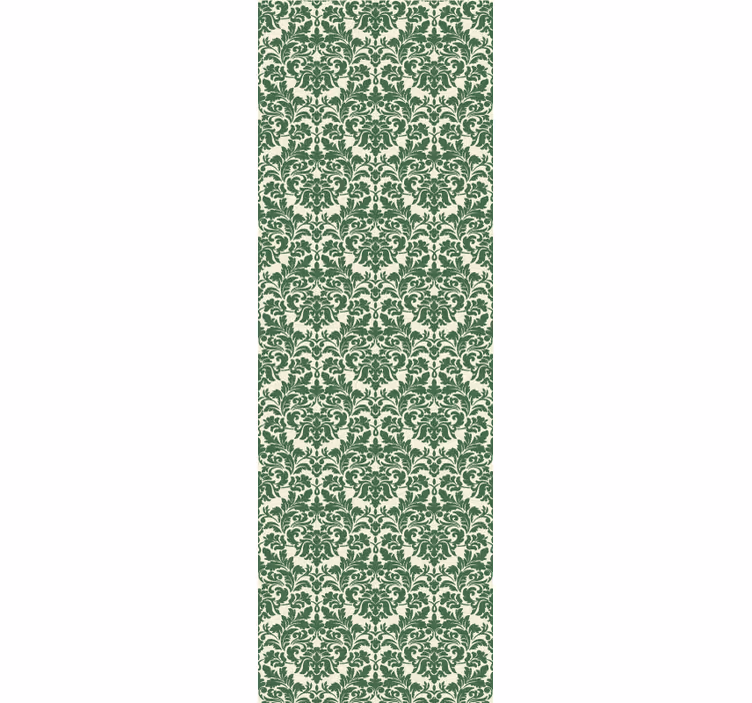Tapeta kwiaty ozdobny botaniczny - TenStickers