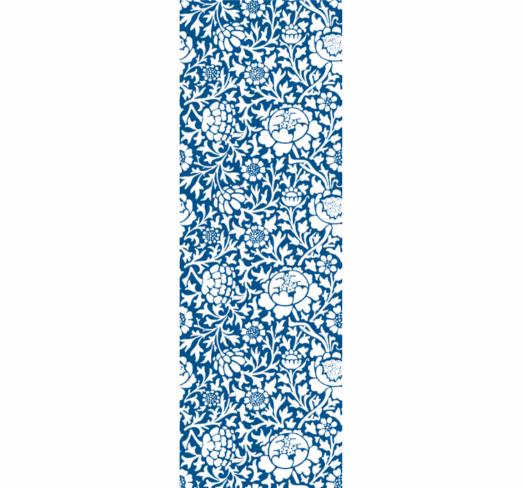 Tapeta kwiaty motyw kwiatowy elegancji - TenStickers