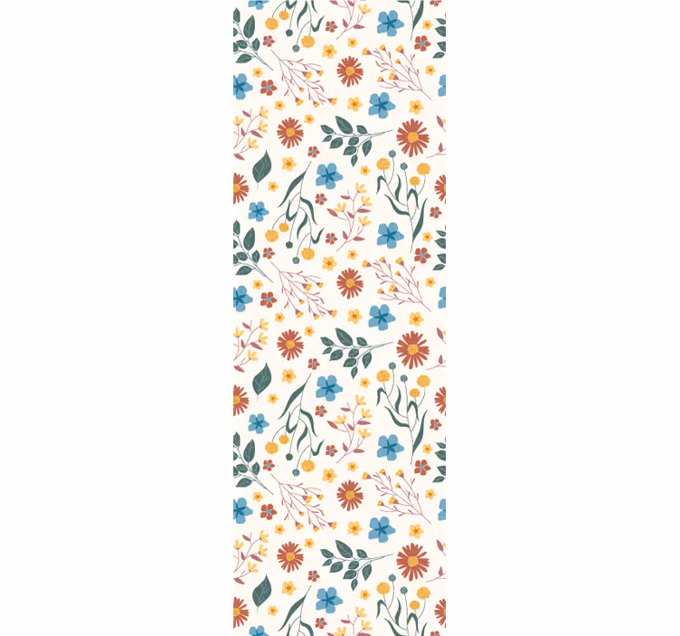 Tapeta kwiaty rozkwit botaniczny - TenStickers