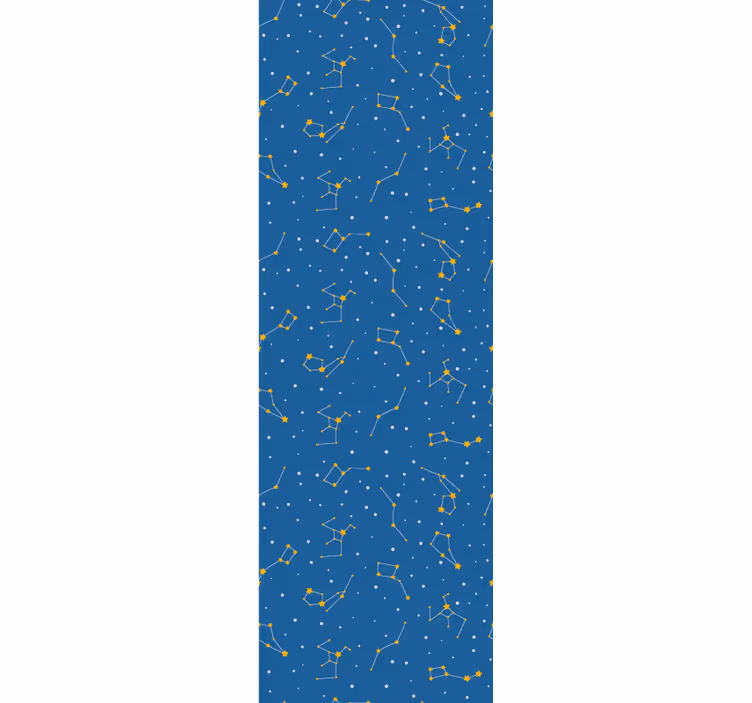 Tapeta gwiazdy konstelacje niebieskie - TenStickers