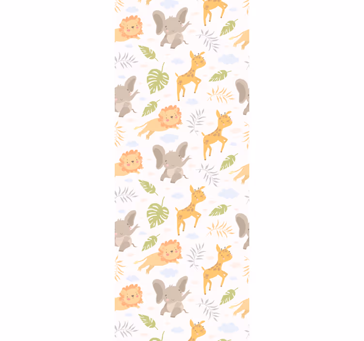 Tapeta zwierzęta charyzmatyczna fauna - TenStickers