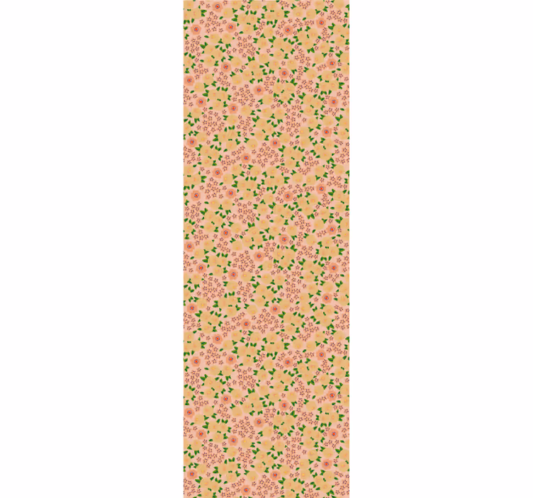 Tapeta kwiaty motyw kwiatowy zachwyca - TenStickers