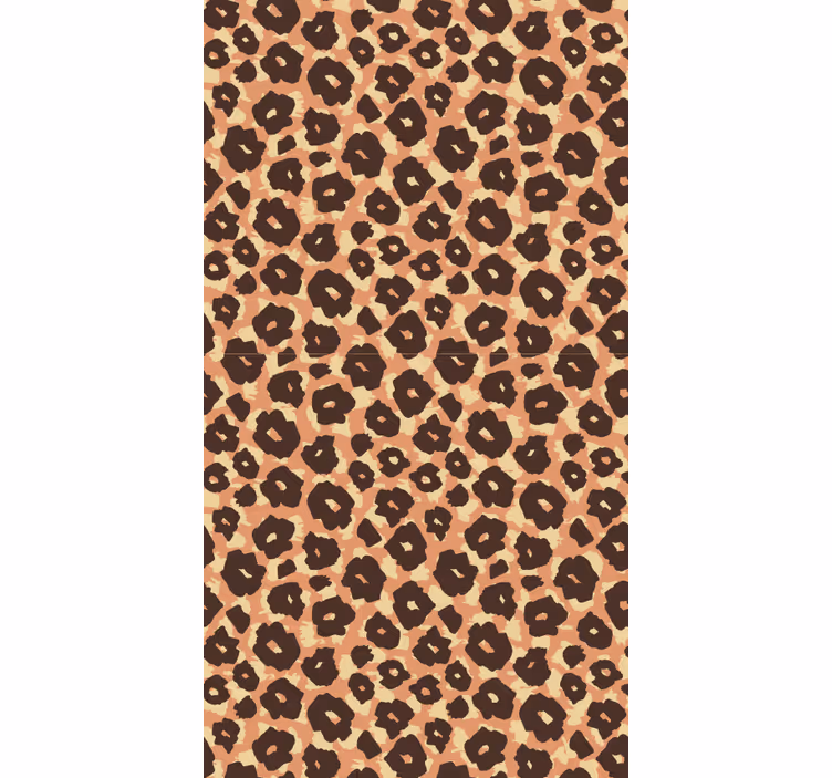 Tapeta leopard wzór w cętki lamparta - TenStickers