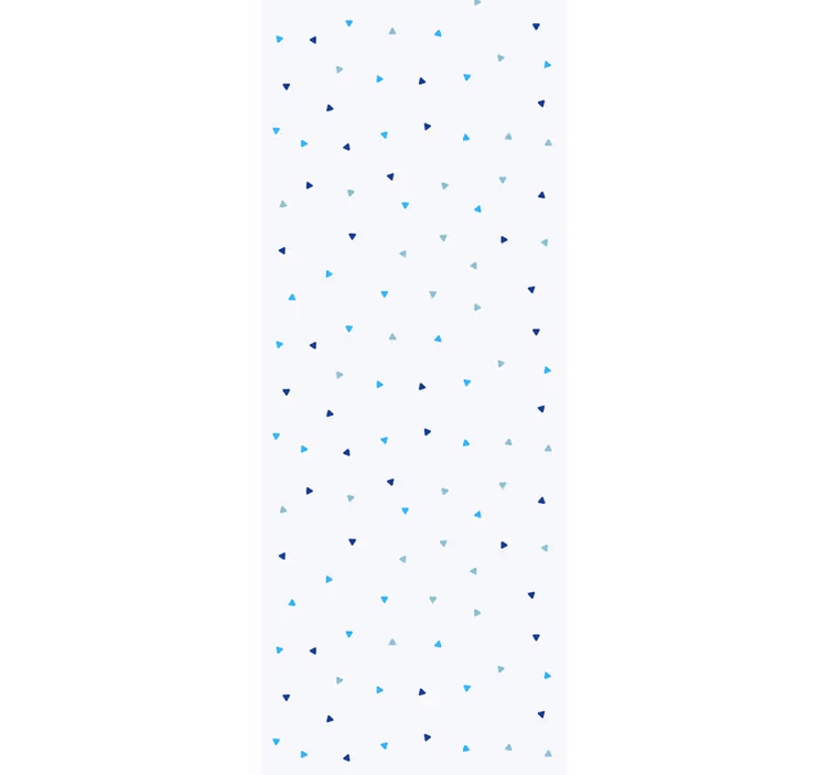 Tapeta geometrczyna minimalistyczne trójkąty - TenStickers