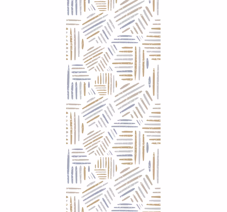 Tapeta geometrczyna abstrakcyjny wzór liniowy - TenStickers