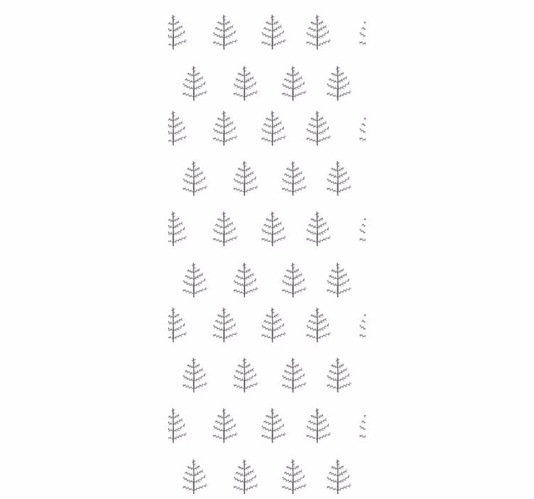 Tapeta liście uproszczone botaniczne - TenStickers