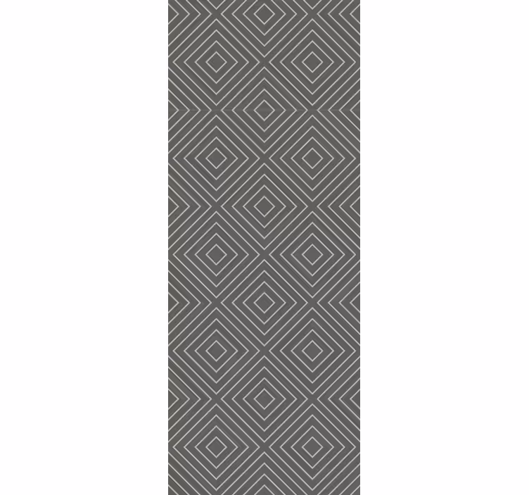 Tapeta geometrczyna geometryczny diament - TenStickers