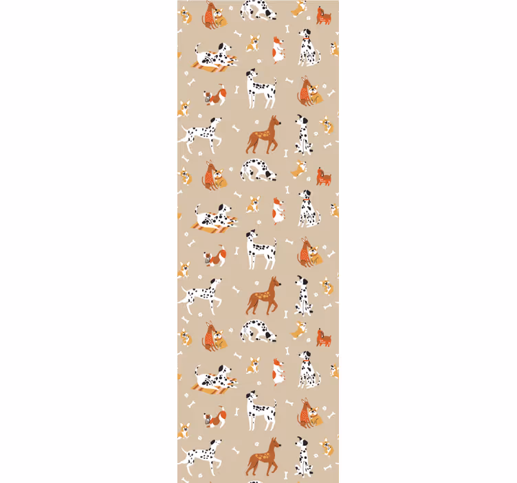 Tapeta zwierzęta fantazyjne motywy zwierzęce - TenStickers