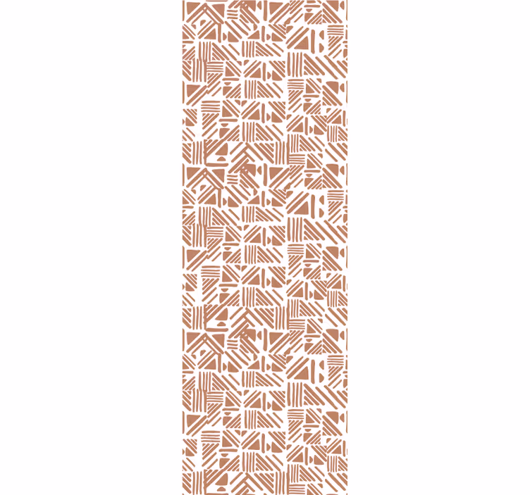 Tapeta geometrczyna abstrakcyjne wzory geometryczne - TenStickers