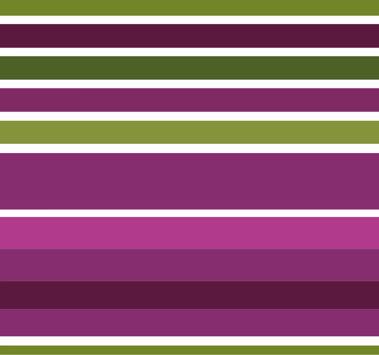 Tapeta do sypialni w paski fioletowo-zielone - TenStickers