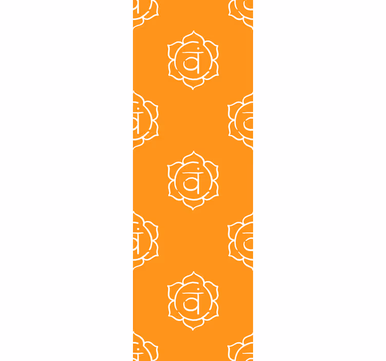 Tapeta sztuka wzór symbolu świętego - TenStickers