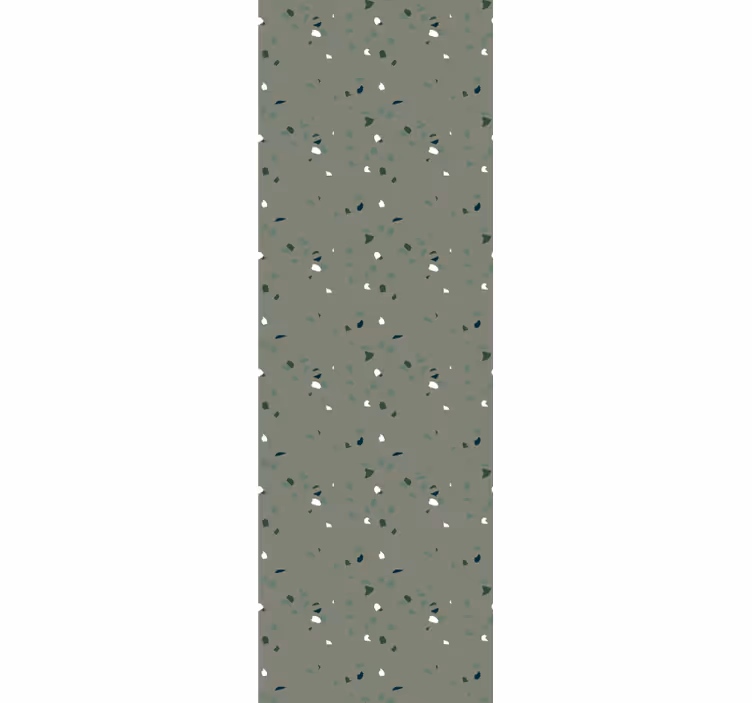 Tapeta liście konfetti botaniczne - TenStickers