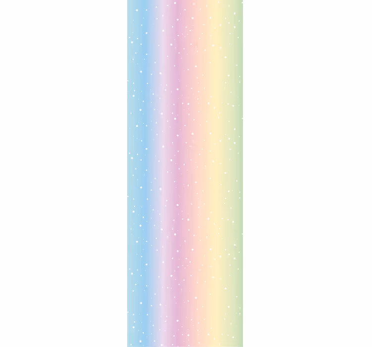 Tapeta gwiazdy pastelowy gwiaździsty gradient - TenStickers