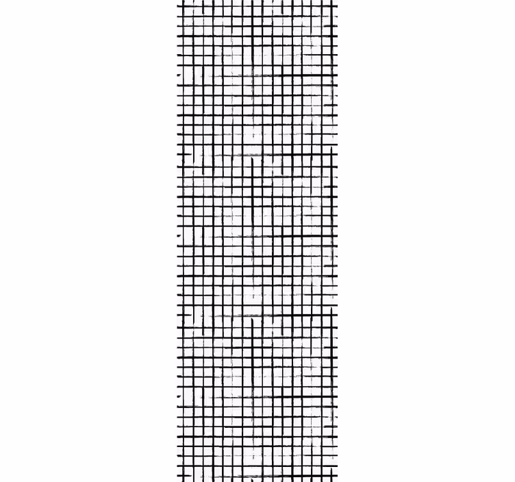 Tapeta geometrczyna wzór siatki - TenStickers