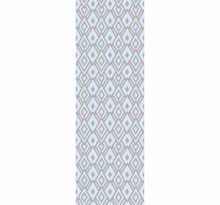 Tapeta geometrczyna geometryczny motyw diamentu - TenStickers
