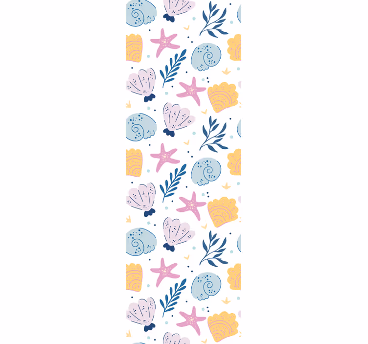 Tapeta natura podwodne elementy morskie - TenStickers